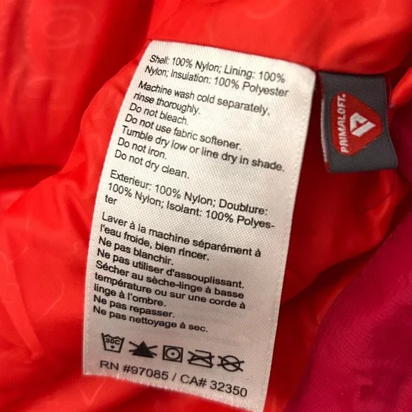 Outdoor Research Jacket Womens M Red Breva Quilted Hooded Primaloft Puffer - Picture 9 of 12